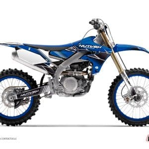 Kit Deco Moto Cross Stripe Yamaha 450 YZF Bleu 2003