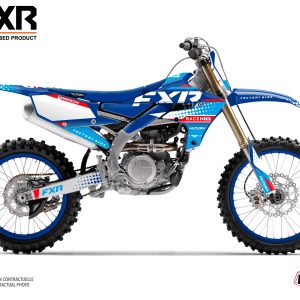Kit Deco Moto Cross FXR N3 Yamaha 450 YZF Bleu 2003