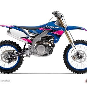 Kit Deco Moto Cross Stripe Yamaha 450 YZF Rose 2004-2005