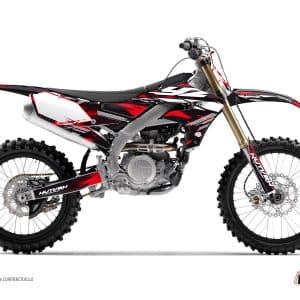 Kit Deco Moto Cross Techno Yamaha 450 YZF Rouge 2009