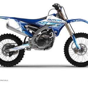 Kit Deco Moto Cross Eraser Yamaha 450 YZF Bleu 2009