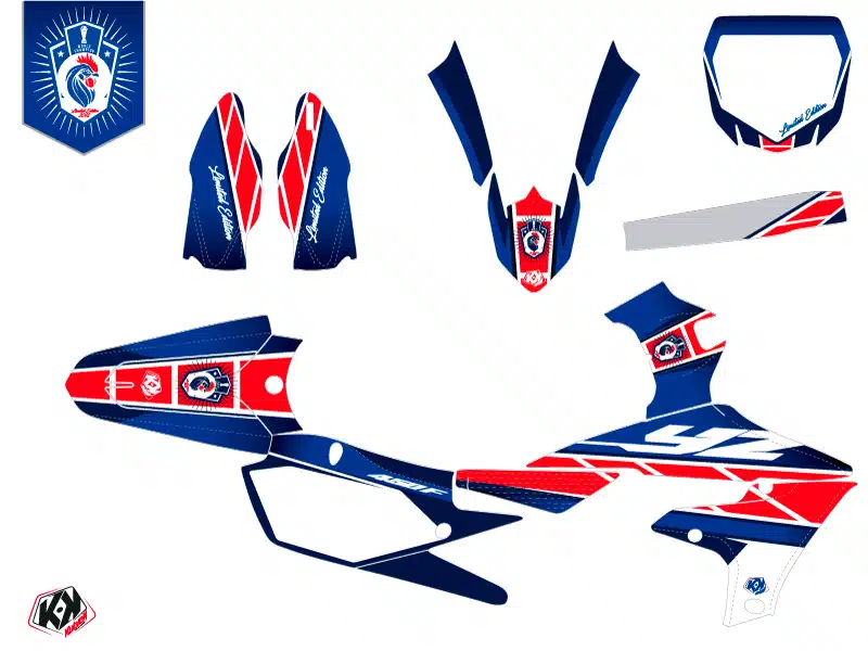Kit Deco Moto Cross Replica France Edition Limitee Yamaha 450 YZF 2009 – Image 2