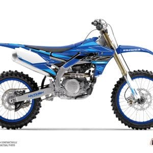 Kit Deco Moto Cross Outline Yamaha 450 YZF Cyan 2009