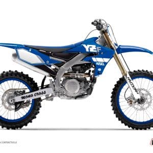 Kit Deco Moto Cross Vintage Yamaha 450 YZF Bleu