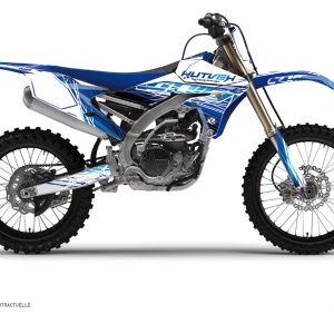 Kit Deco Moto Cross Eraser Yamaha 450 YZF Bleu