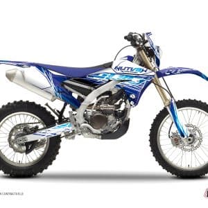 Kit Deco Moto Cross Eraser Yamaha 250 WRF Bleu 2006