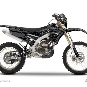 Kit Deco Moto Cross Zombies Dark Yamaha 450 WRF Noir 2005-2006