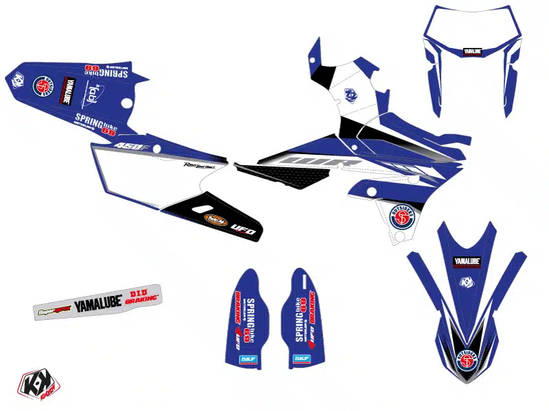 Kit Deco Moto Cross Replica Team Outsiders Yamaha 450 WRF 2005-2006 – Image 2