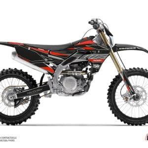 Kit Deco Moto Cross Outline Yamaha 450 WRF Rouge 2007-2011