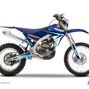 Kit Deco Moto Cross Stage Yamaha 450 WRF Bleu 2012-2015