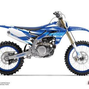 Kit Deco Moto Cross Outline Yamaha 450 WRF Bleu 2016-2018