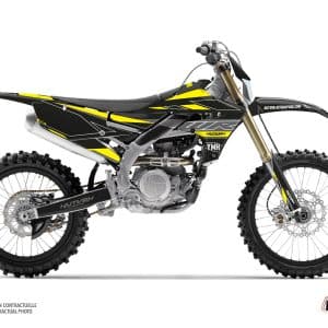 Kit Deco Moto Cross Outline Yamaha 450 WRF Jaune 2016-2018