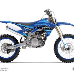 Kit Deco Moto Cross Outline Yamaha 450 WRF Cyan 2019-2022