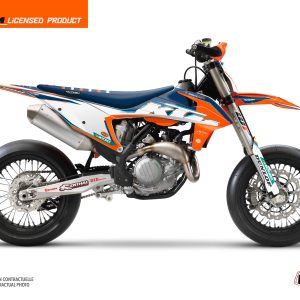 Kit deco Moto Cross Origin-K22 KTM 450 SMR Bleu 2005-2006