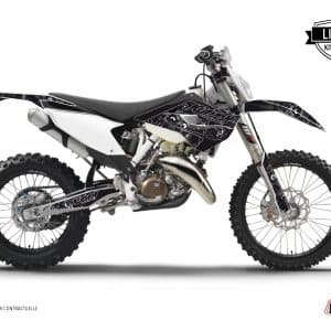 Kit Deco Moto Cross Zombies Dark Husqvarna 125 TE Noir 2017-2019