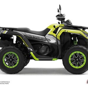 Kit Déco Quad Sharp Segway Snarler AT6-L Vert Néon () 2021-2023