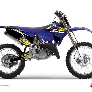 Kit Deco Moto Cross Flow Yamaha 125 YZ Jaune 1986-1988