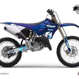 Kit Deco Moto Cross Stage Yamaha 250 YZ Bleu LIGHT 1991