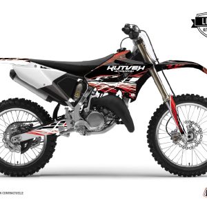 Kit Deco Moto Cross Eraser Yamaha 250 YZ Rouge Blanc LIGHT 1999-2001