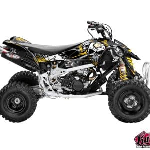 Kit Déco Quad Trash Can Am DS 450 Noir Jaune () 2008-2015