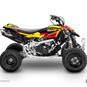 Kit Déco Quad Stage Can Am DS 650 Jaune Rouge () 2001-2006