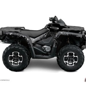 Kit Déco Quad Zombies Dark Can Am Outlander 400 MAX Noir () 2010-2015