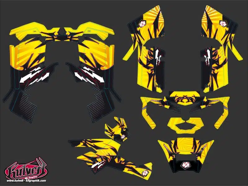 Kit Déco Quad Graff Can Am Outlander 1000 () 2012-2014 – Image 2