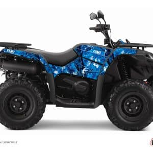 Kit Déco Quad Camo CF MOTO CFORCE 450 S Bleu () 2015-2019
