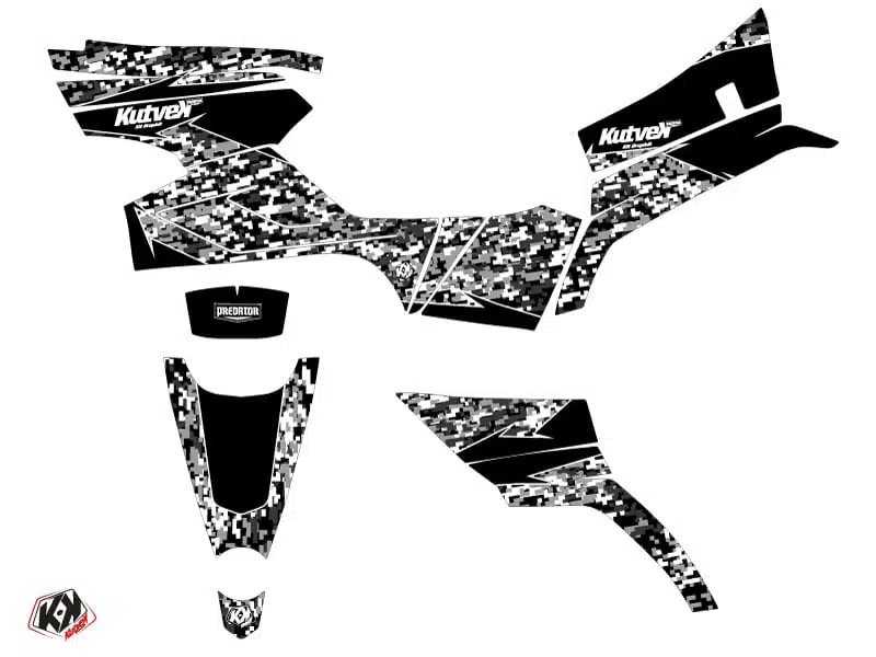 Kit Déco Quad Predator CF MOTO CFORCE 450 S Noir () 2015-2019 – Image 2