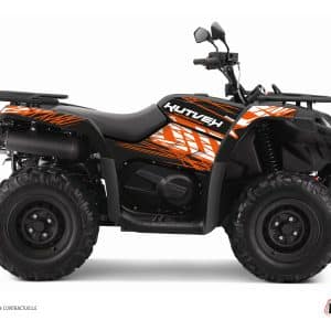Kit Déco Quad Eraser CF MOTO CFORCE 520 S Orange Noir () 2016-2019