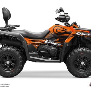 Kit Déco Quad Splatter CF MOTO CFORCE 600 Orange () 2014-2015