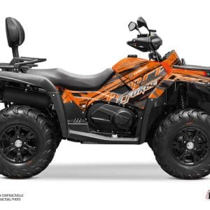 Kit Déco Quad Brush CF MOTO CFORCE 600 Orange () 2020-2023