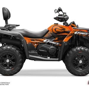 Kit Déco Quad Splatter CF MOTO CFORCE 600 Orange () 2020-2023