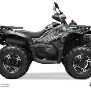 Kit Déco Quad Brush CF MOTO CFORCE 600 Gris () 2020-2023