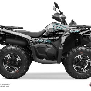 Kit Déco Quad Splatter CF MOTO CFORCE 600 Gris () 2020-2023