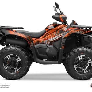Kit Déco Quad Brush CF MOTO CFORCE 625 Orange () 2020-2023