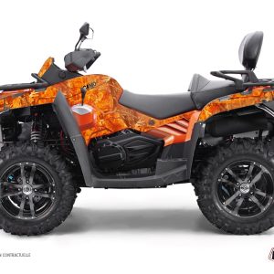 Kit Déco Quad Camo CF MOTO CFORCE 800 S Orange () 2013-2016