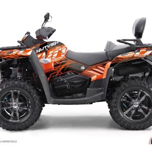 Kit Déco Quad Eraser CF MOTO CFORCE 800 S Orange Noir () 2013-2016