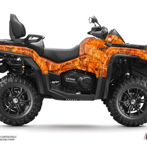 Kit Déco Quad Camo CF MOTO CFORCE 1000 Orange () 2018-2023