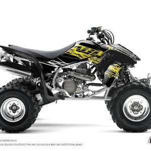 Kit Déco Quad Eraser Fluo Honda 250 TRX R Jaune () 2007-2012