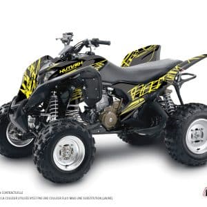 Kit Déco Quad Eraser Fluo Honda 700 TRX Jaune () 2007-2017