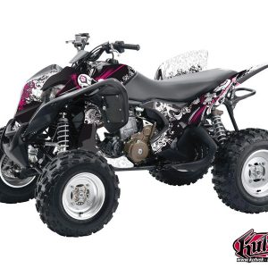 Kit Déco Quad Trash Honda 700 TRX Noir Rose () 2007-2017