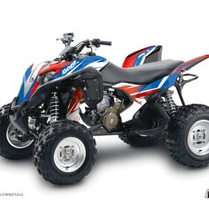 Kit Déco Quad Stage Honda 700 TRX Bleu Rouge () 2007-2017
