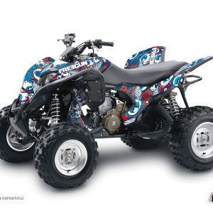 Kit Déco Quad Freegun Eyed Honda 700 TRX Rouge () 2007-2017
