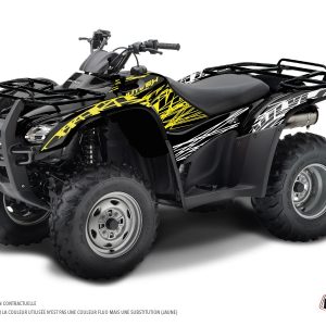 Kit Déco Quad Eraser Fluo Honda Rancher 420 Jaune () 2016-2023
