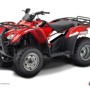 Kit Déco Quad Stage Honda Rancher 420 Noir Rouge () 2016-2023