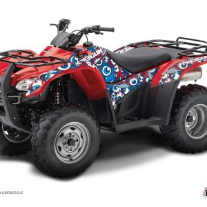 Kit Déco Quad Freegun Eyed Honda Rancher 420 Rouge () 2016-2023