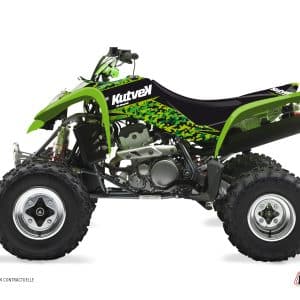 Kit Déco Quad Predator Kawasaki 400 KFX Noir Vert () 2004-2007