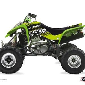 Kit Déco Quad Eraser Kawasaki 400 KFX Vert Noir () 2004-2007