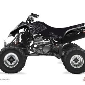 Kit Déco Quad Zombies Dark Kawasaki 400 KFX Noir () 2004-2007